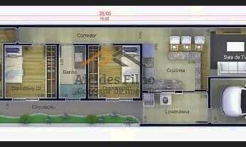 Imagem 2: Geminado para Venda em Bombinhas, Zimbros, 2 dormitórios, 1 suíte, 2 banheiros, 1 vaga