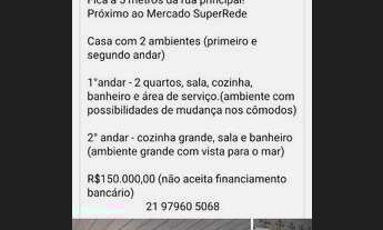 Imagem 2: Vendo casa Vidigal parte baixa e alta