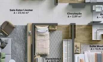 Imagem 2: Apartamento à venda, 3 quartos, 1 suíte, 2 vagas, Fazenda - Itajaí/SC