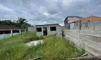 Imagem 2: Terreno com construção iniciada, lote de 252m². Itanhaém/SP