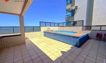 Imagem 5: COBERTURA LINEAR FRENTE PARA O MAR NA PRAIA DO MORRO COM PISCINA, CHURRASQUEIRA E VISTA PA