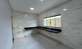 Imagem 7: Casa Anápolis com 3 Quartos, sala grande e área gourmet ampla no residencial Verona