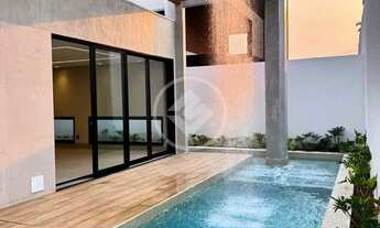 Imagem 2: Lindo Sobrado no Condomínio Florais da Mata à venda, estilo contemporâneo com 4 suítes e e