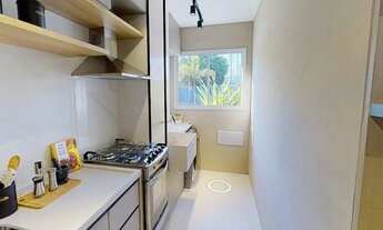 Imagem 2: Apartamento 3 dormitórios com varanda, 1 vaga de garagem e infra ar condicionado nos dormi