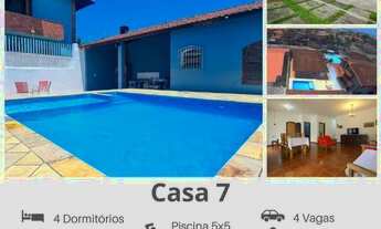 Imagem 2: Casas Temporada Itanhaém - Piscina Aquecida, Churrasqueira, Ar Condicionado