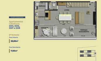 Imagem 7: Cobertura com 3 quartos sendo 1 suíte e 2 semi suítes a venda no Bairro Granbery em Juiz d