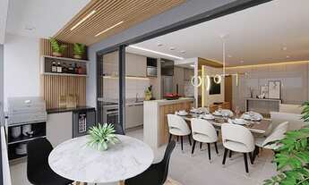 Imagem: Na planta apartamento de 3 quartos sendo