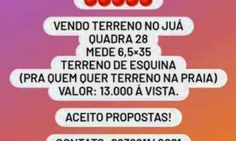 Imagem: Vendo Terreno no juá