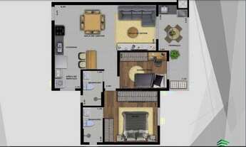 Imagem: Apartamento com 2 dormitórios à venda