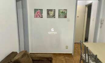 Imagem 2: Apartamento a venda na Praia do Embaré em Santos com 1 dormitório ideal para Airbnb