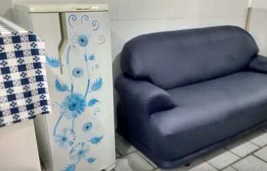 Imagem 6: Kit 40m2, mobiliada, churrasqueira, internet 600mb, garagem, 1 adulto não fumante