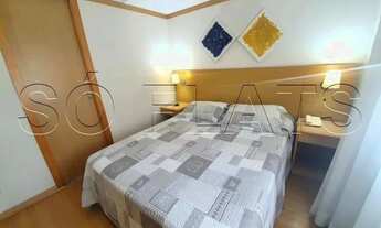 Imagem 6: Flat no Paulista Classic com 1 dorm e 1 vaga de garagem nos Jardins, disponível para locaç