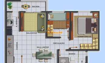 Imagem 3: Bairro: Morada do Ouro Valor: R$ 265.000,00 codigo: 12701