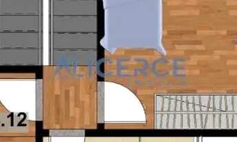 Imagem 6: Casa dúplex com 2 quartos e varanda gourmet no São Pedro