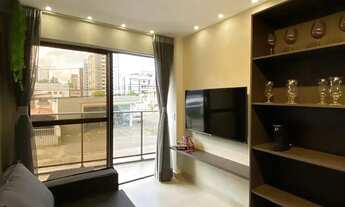 Imagem 2: Apartamento para aluguel anual, mobiliado, 02 quartos, varanda em Manaíra