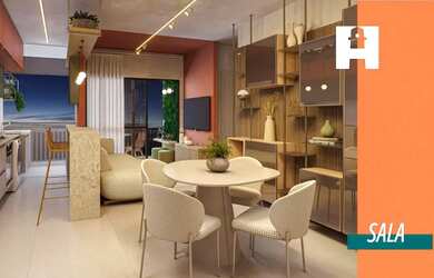 Imagem: APARTAMENTO COM 2 QUARTOS E SUÍTE - VARANDA