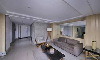 Imagem 3: Apartamento 4 quartos, suíte, 2 vagas e varanda gourmet com cortina de vidro - Privacidade