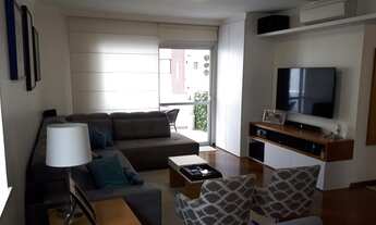 Imagem 3: Apartamento à venda, Brooklin, com 167,49 metros, 2 suítes + banheiro social, sacada , ar