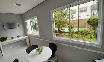 Imagem 4: 31 m2 uteis, mobiliado, 1 dormitorio, living com TE, banheiro, cozinha americana, area de