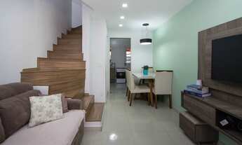 Imagem 2: Casa de condomínio sobrado para venda possui 74 metros quadrados com 2 quartos