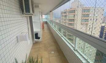 Imagem 2: Apartamento com 3 dormitórios à venda, 170 m² por R$ 860.000 - Aviação - Praia Grande/SP