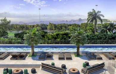 Imagem 6: Apartamento com 148m², 3 suítes, de frente para o parque do Flamengo, vista de cinema, Fla