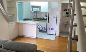 Imagem 3: Apartamento Duplex com 1 dormitório para alugar, 46 m² por R$ 5.000,00/mês - Pinheiros - S