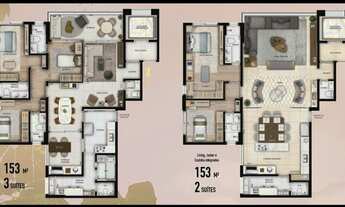 Imagem 2: Apartamento para venda tem 153 metros quadrados com 3 quartos em Vila Mariana - São Paulo