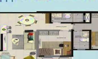 Imagem 4: Torre Lumiar, da Leal Moreira, bairro da Batista Campos, 2 ou 3 quartos, com 78m² e 106m²