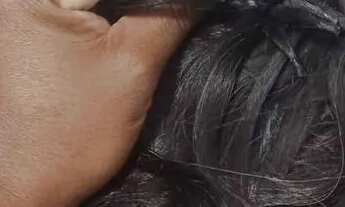 Imagem: Vendo cabelo humano 45 centímetros