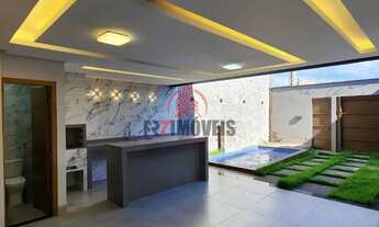 Imagem 4: SOBRADO 4 SUÍTES COM PISCINA E ÁREA GOURMET - CENTRO OESTE - GOIÂNIA - GO