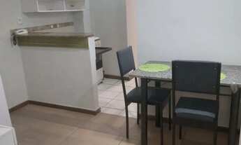 Imagem 3: Quarto e Sala Mobiliado- apto 105