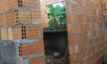 Imagem 2: Casa em fase de acabamento no cacal pireira