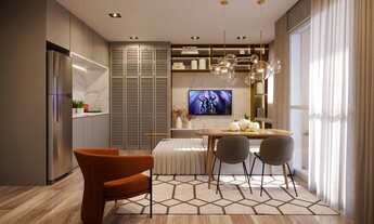 Imagem 4: Apartamento de 44 m² - 2 quartos (1 suite) com varanda e vaga próximo do metrô Conceição