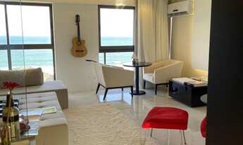 Imagem: Loft mobiliado de frente para o mar 70 m²