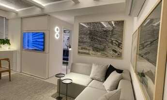 Imagem 3: Apartamento de 2 e 3 quartos com suíte e varanda entregue com fechamento de vidro na Barra