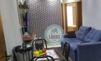 Imagem 2: Apartamento mobiliado com 2 dormitórios à venda, 44 m² por R$ 255.000 - Jardim Irene - San