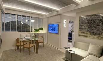 Imagem 2: Apartamento de 2 e 3 quartos com suíte e varanda entregue com fechamento de vidro na Barra