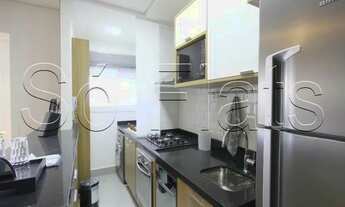 Imagem 5: Flat de luxo na Juscelino Kubitschek disponível para locação próximo ao Shopping Iguatemi