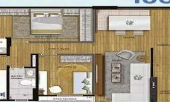 Imagem 7: Torre Lumiar, da Leal Moreira, bairro da Batista Campos, 2 ou 3 quartos, com 78m² e 106m²