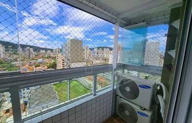 Imagem 9: Apartamento semi-mobiliado 02 dormitórios, 01 suíte, sala ampla, sacada envidraçada vista