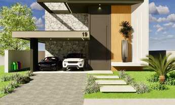 Imagem 2: Casa duplex no Cond. Alphaville - lado Pium, três suítes - 302 m2, em construção - R$2.700