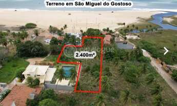 Imagem 7: Terreno beira-mar no centro de São Miguel do Gostoso (Único