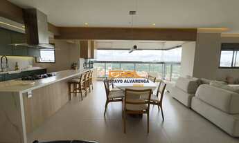 Imagem 2: Apartamento MOBILIADO com 2 SUÍTES para alugar, 125 m² por R$ 13.750/mês - Jardim Belo Hor