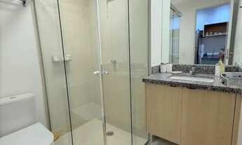 Imagem 7: Studio de 1 quarto, mobiliado, com varanda, linda vista e ótima estrutura no prédio. Perto