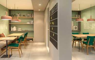 Imagem 2: Pronto para Morar - Apto de 45 metros c/ 1 Quarto, sacada e 1 vaga de garagem