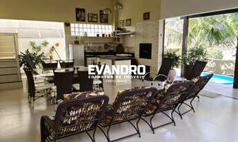 Imagem 1: Casa em Condomínio para Venda em Cuiabá, Condomínio Belvedere, 4 dormitórios, 2 suítes, 5