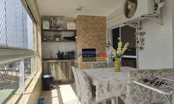 Imagem 7: Apartamento com 3 dormitórios à venda, 117 m² por R$ 640.000,00 - Vila Guilhermina - Praia