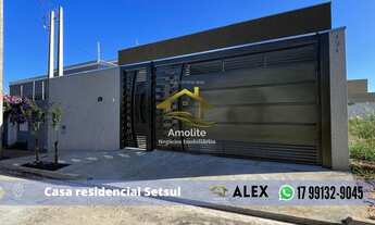 Imagem: Casa Residencial Setsul em São José do