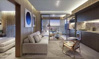 Imagem 2: Studio de 30m² - 1 dormitório, 1 banheiro com sauna, piscina, espaço pet, localizado no ce